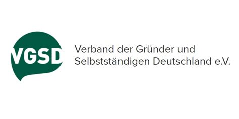 Logo Verband der Grümder und Selbständigen Deutschland e.V. VGSD